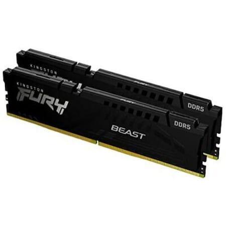 Plugit 64GB 5200MHz DDR5 CL40 DIMM K2 FURY Beast RAM Module, Black PL3349495